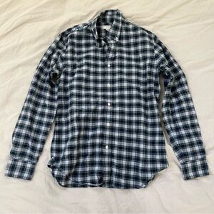 Men’s Club Monaco Plaid Button-Up Shirt‎